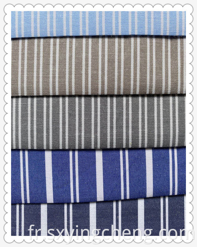 TC Strip Shirt Fabric 